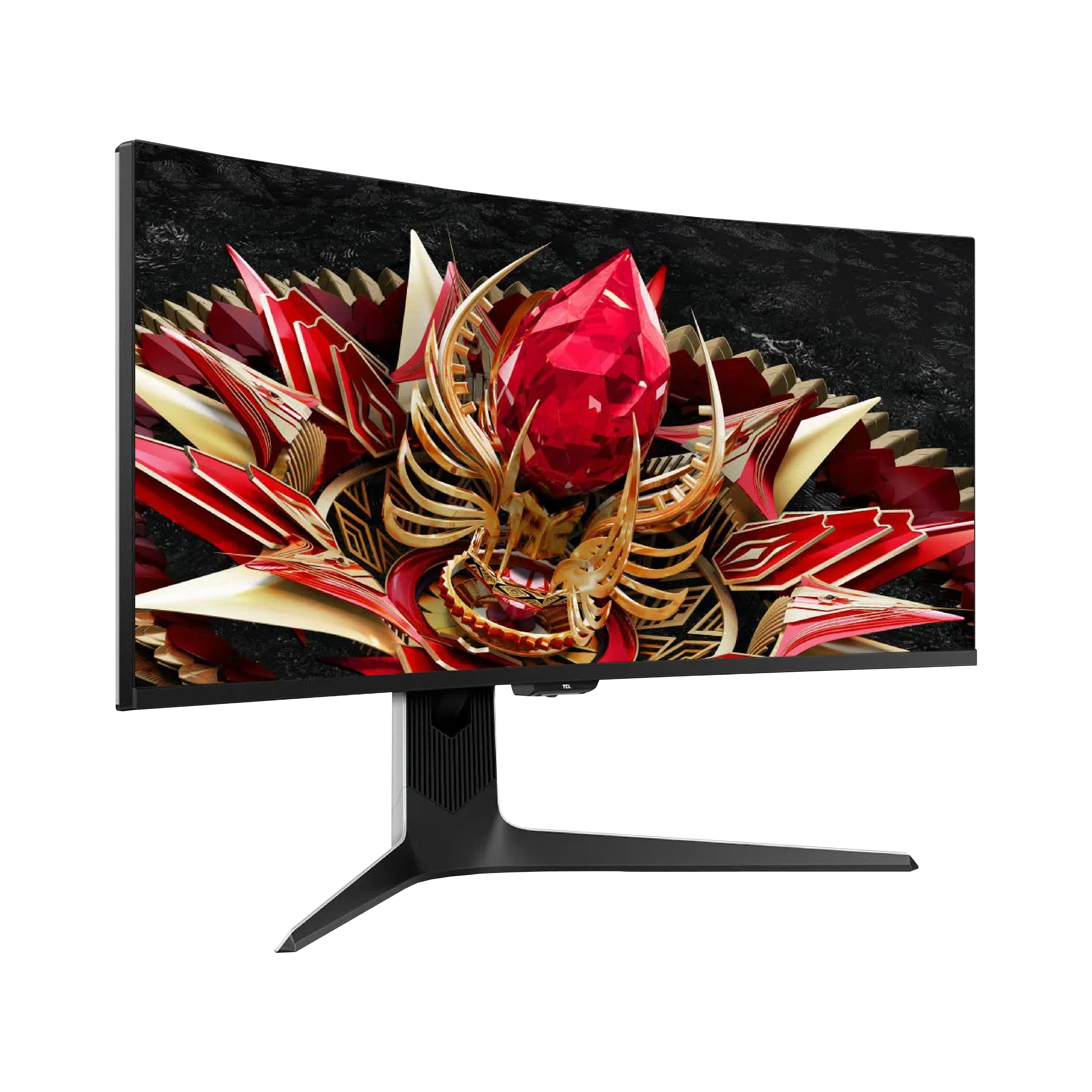 TCL 34" 170Hz Mini-LED 4K Curved Gaming Monitor 34R83Q | QLED PC Monitor HDR 1600