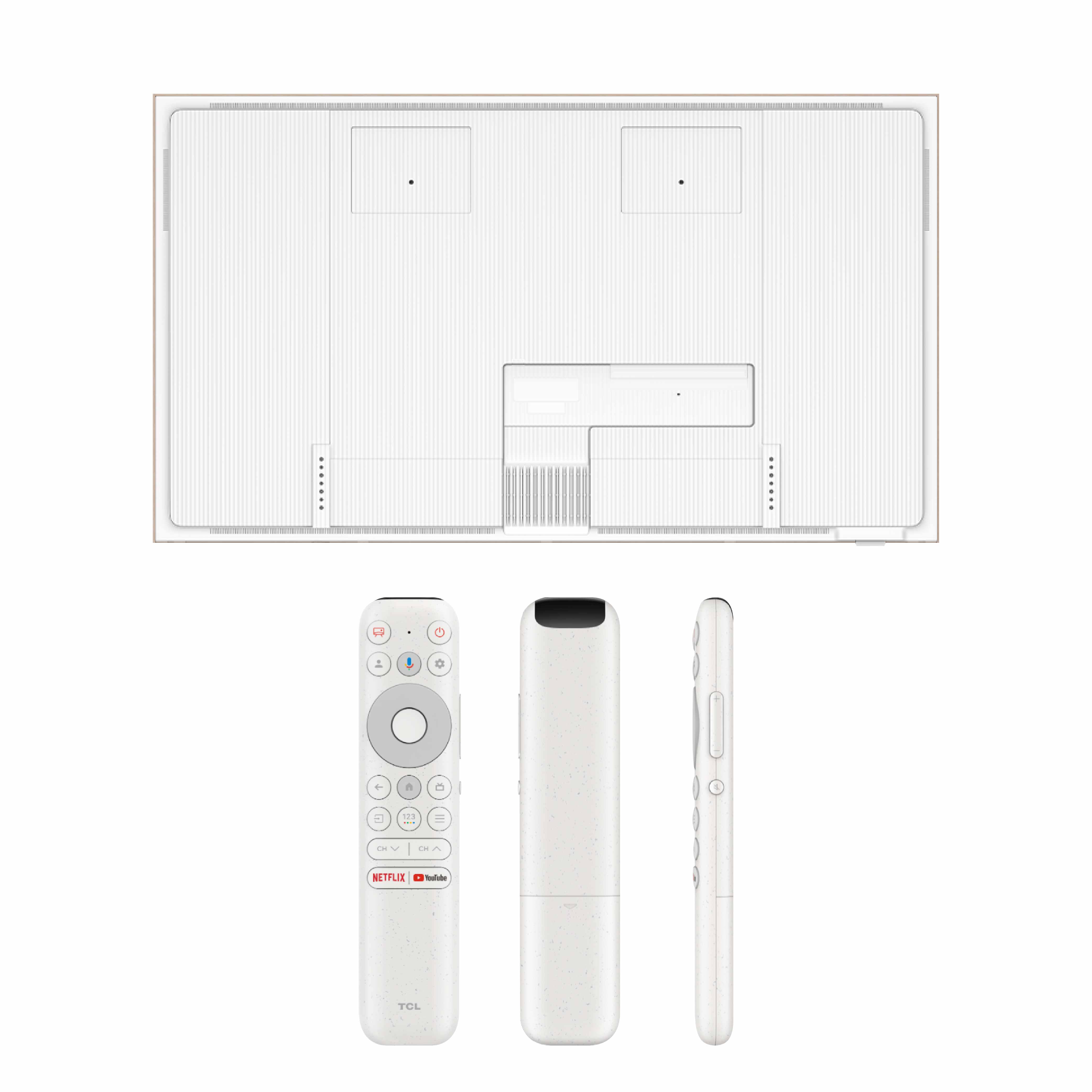 TCL A300 Pro 4K QLED TV B&O Sound System Nxtframe TV Canvas TV Frame TV