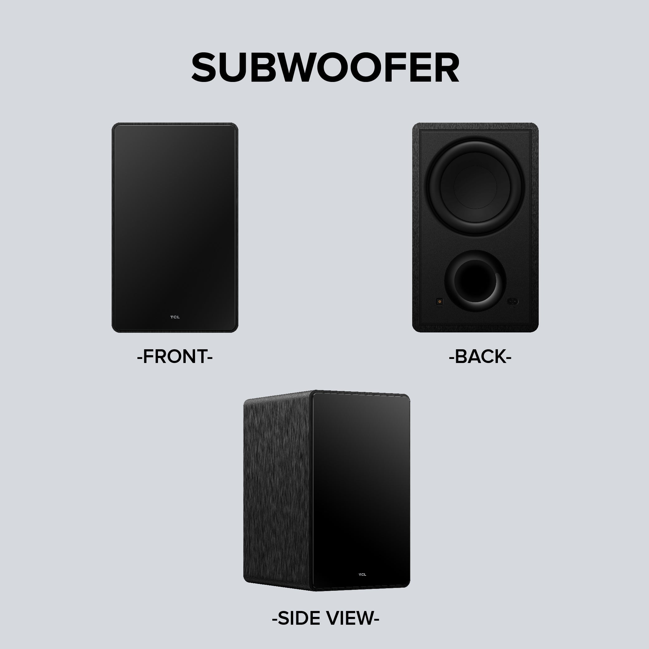 TCL Q75H 5.1.2ch Home Theater Soundbar with Dolby Atmos | 200W Hi-Fi Bass | wireless Subwoofer | Bluetooth 5.1