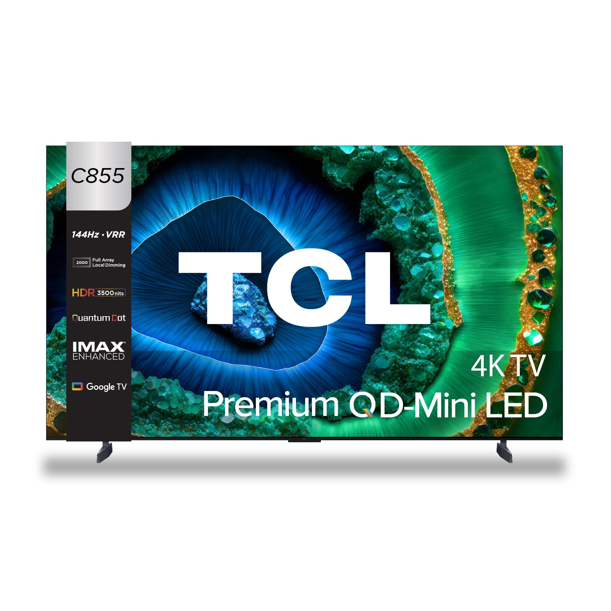 TCL C855 Premium QD-Mini LED 4K TV 85" 98" AI Smart Google TV