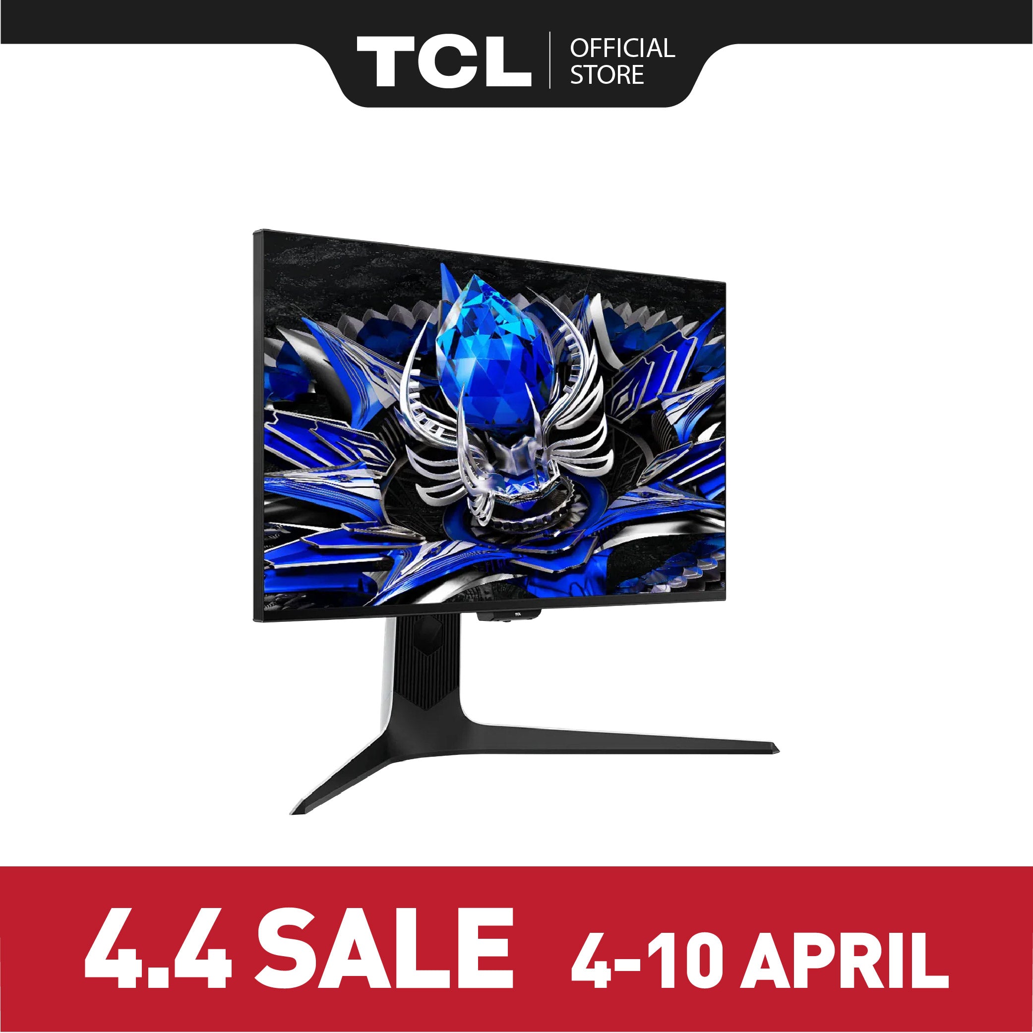 TCL 27" 160Hz 4K Mini-LED Gaming Monitor 27R83U | QLED PC Monitor HDR 1600
