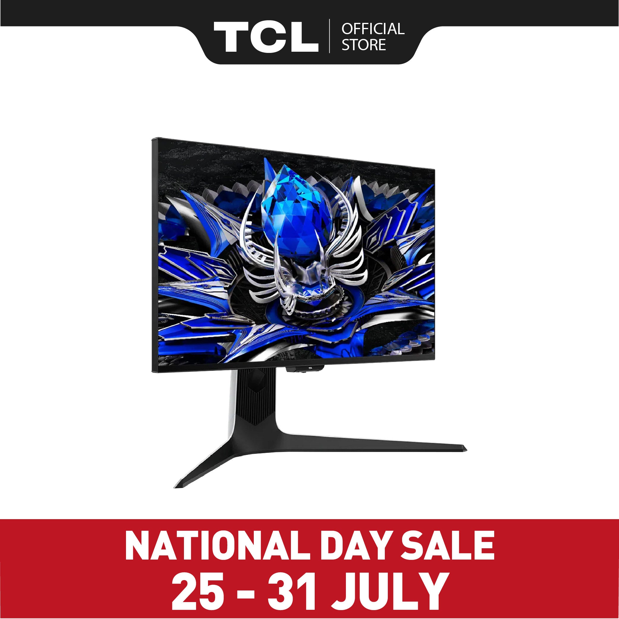 TCL 27" 160Hz 4K Mini LED Gaming Monitor 27R83U | QLED PC Monitor HDR 1600
