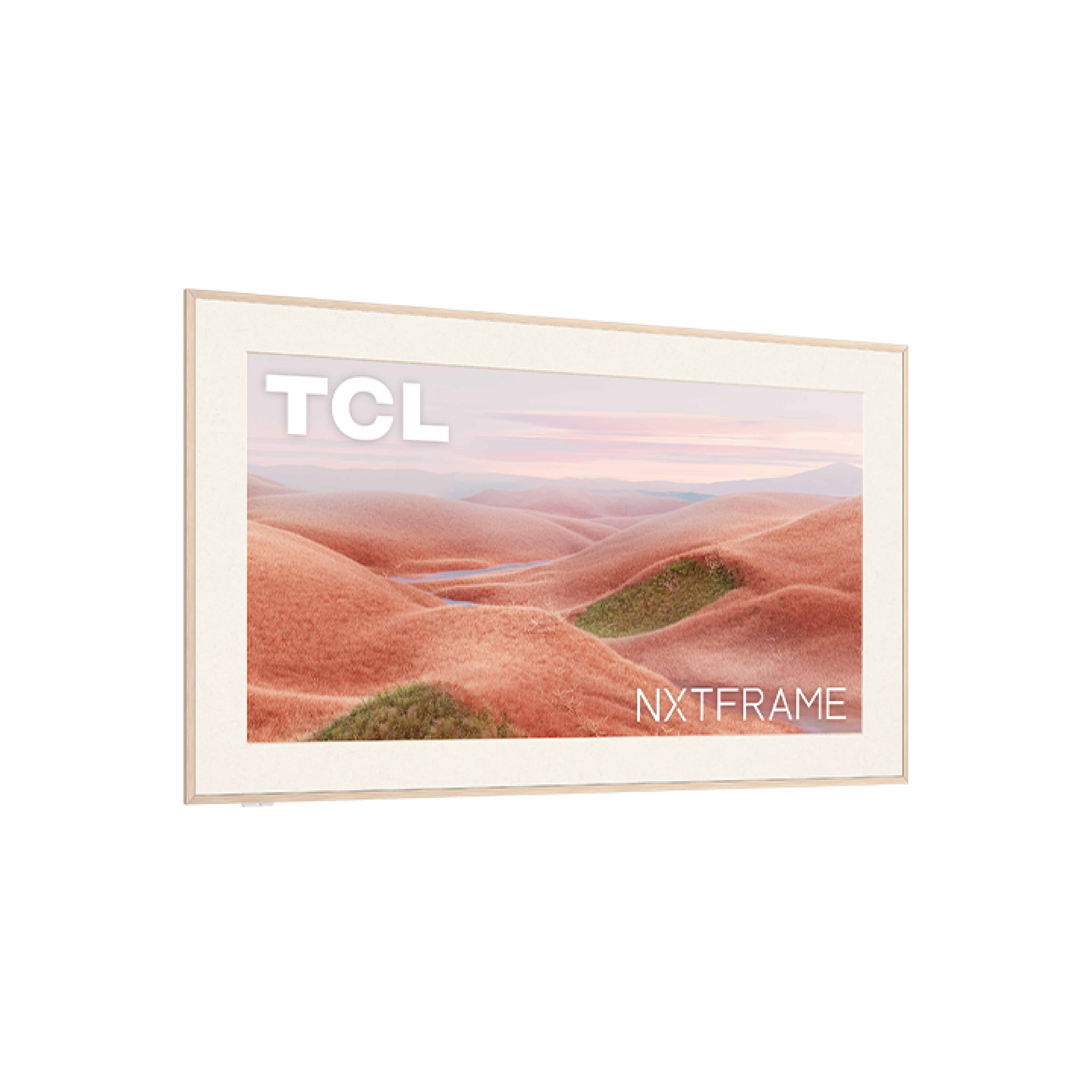 TCL A300 Pro 4K QLED TV B&O Sound System Nxtframe TV Canvas TV Frame TV