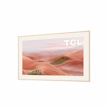 TCL A300 Pro 4K QLED TV B&O Sound System Nxtframe TV Canvas TV Frame TV