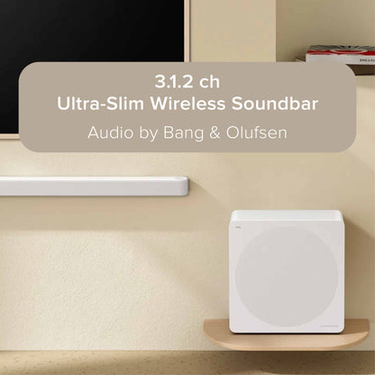 TCL A300 Pro 4K QLED TV B&O Sound System Nxtframe TV Canvas TV Frame TV