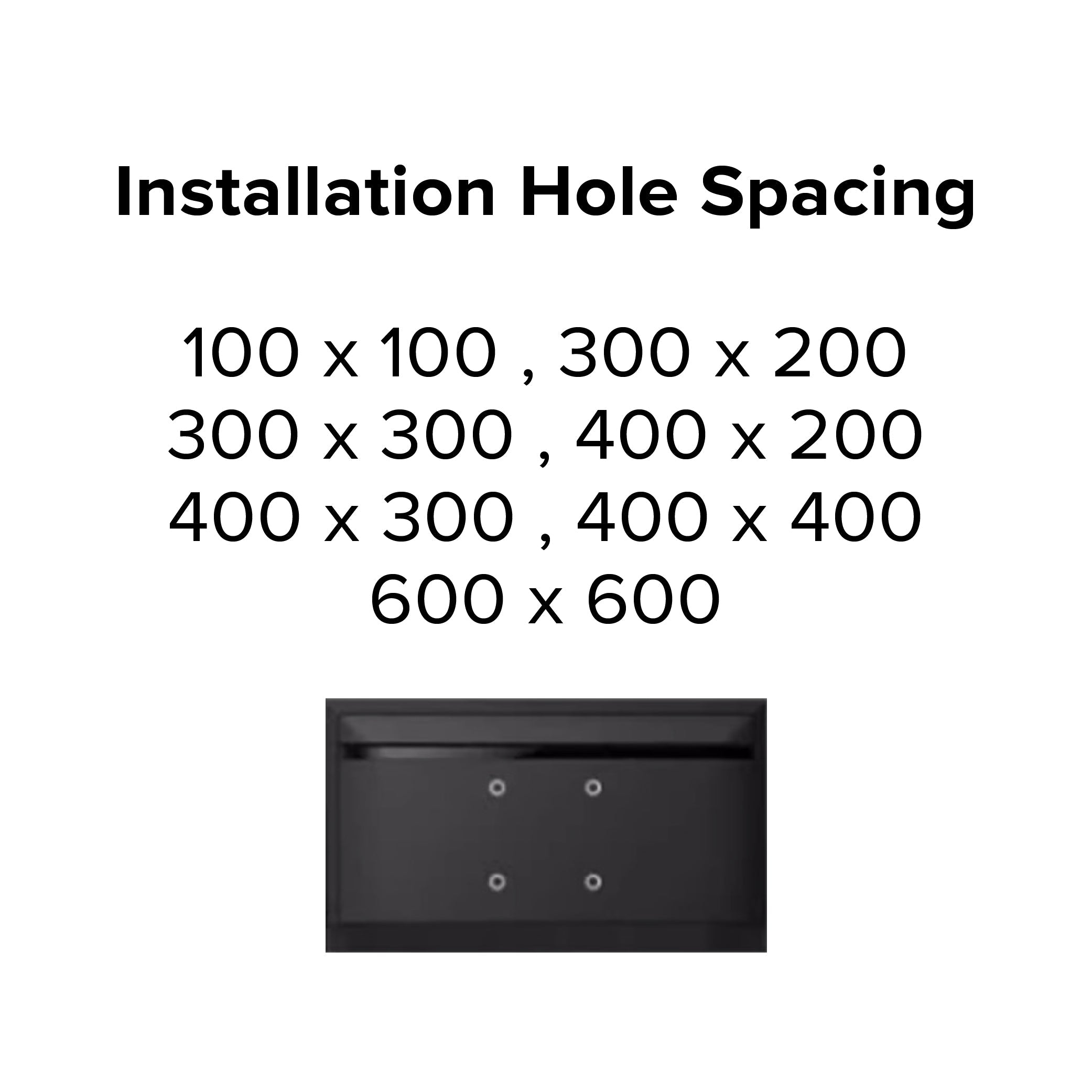 TCL TV Modern Artistic Easel Display Stand (Installation Included) for TV Up To 65"