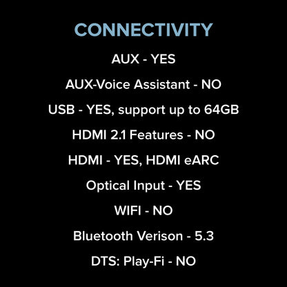 TCL S55H 2.1ch Pro Super Bass Soundbar