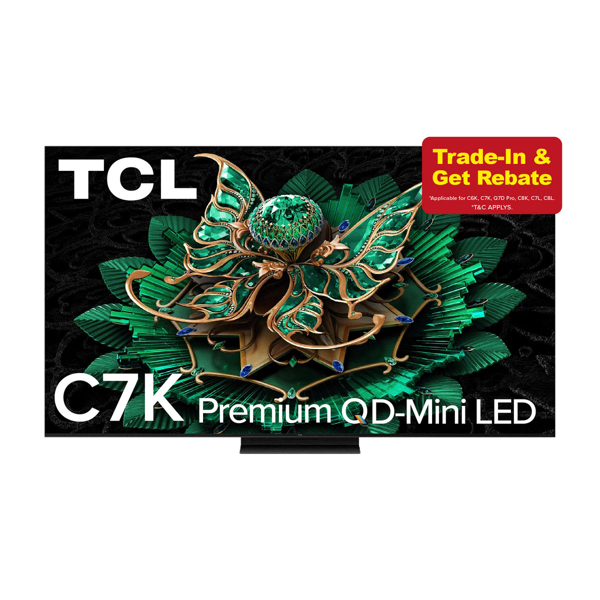 TCL C7K Premium QD-Mini LED 4K TV | 55 65 75 85 115 inch | AI Smart Google TV