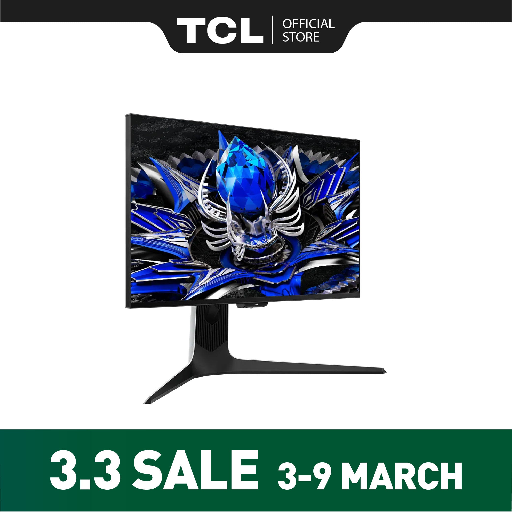TCL 27" 160Hz 4K Mini-LED  Gaming Monitor 27R83U | QLED PC Monitor HDR 1600