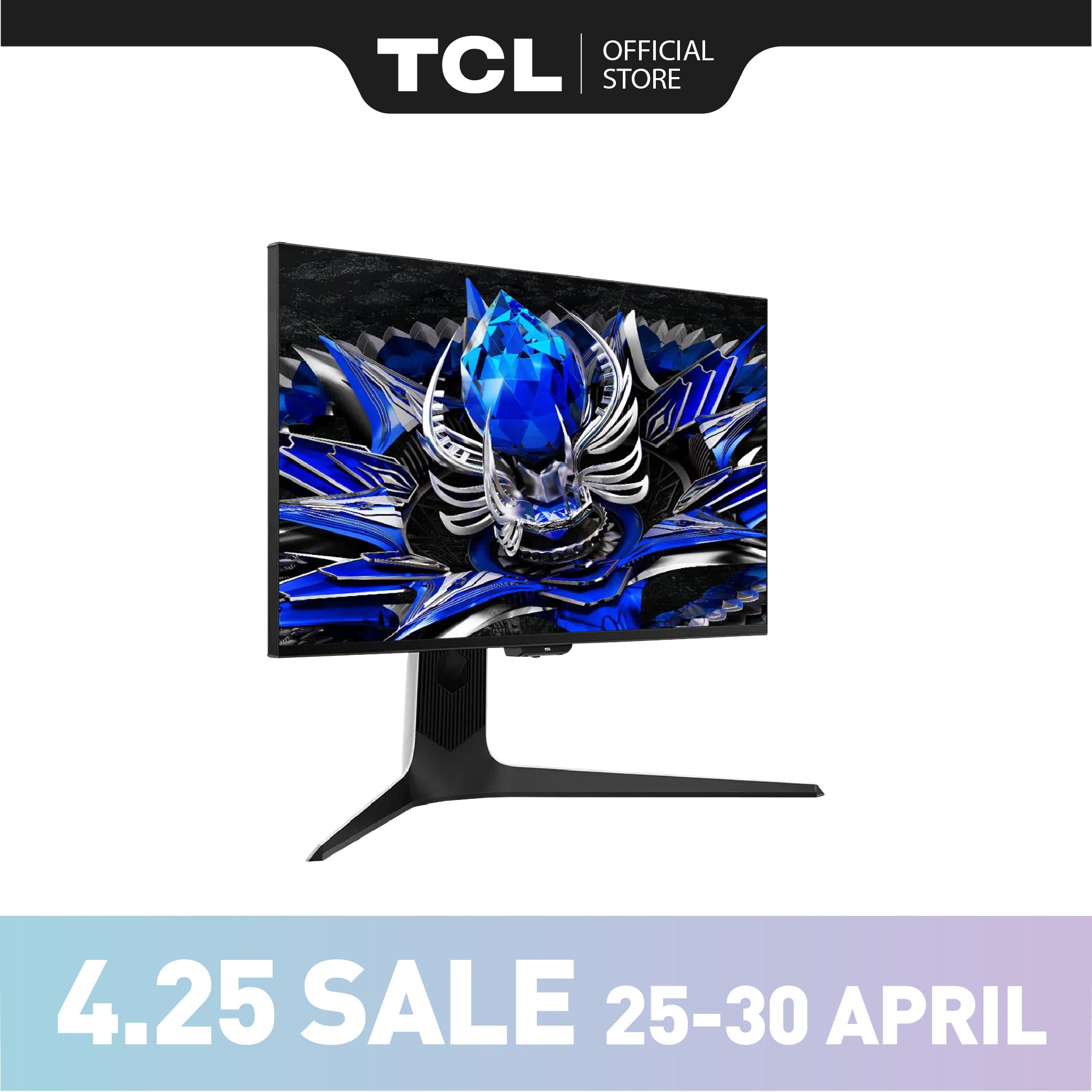 TCL 27" 160Hz 4K Mini-LED  Gaming Monitor 27R83U | QLED PC Monitor HDR 1600