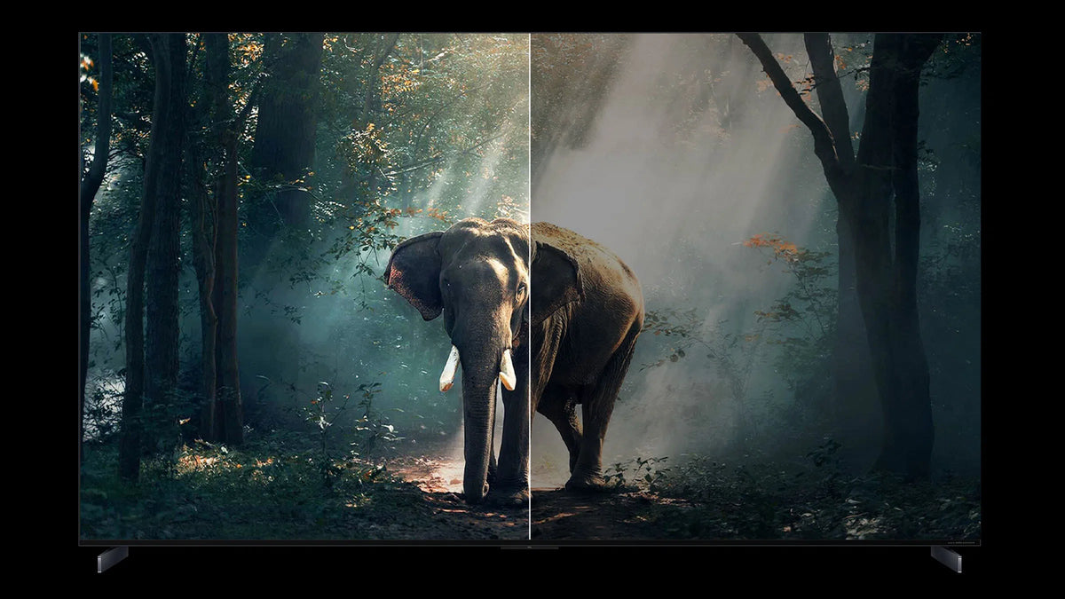 Perfectly balanced light and shadow