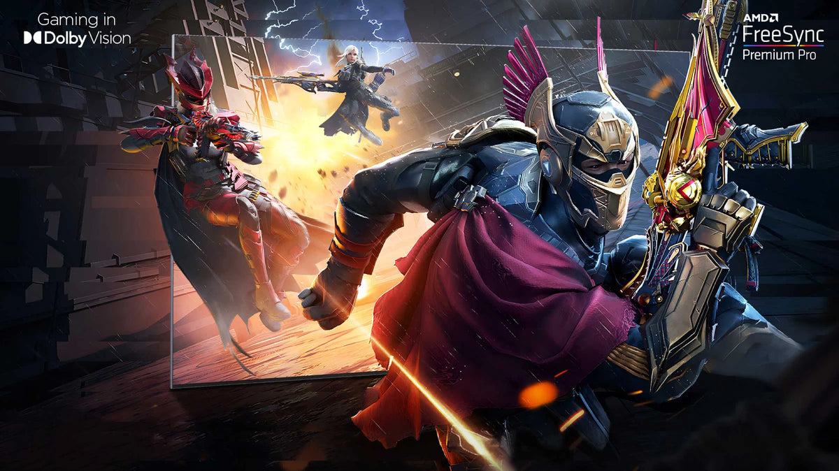 No tearing. No stuttering. Just gaming.